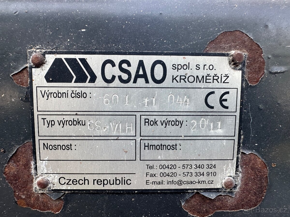 Nástavba na sypké směsi VLH - 8