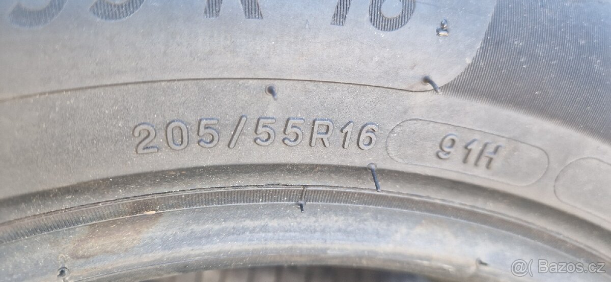 Pneumatiky MICHELIN 205.55.16 91h ☀️LETNÍ dot 2023 NOVÉ - 8