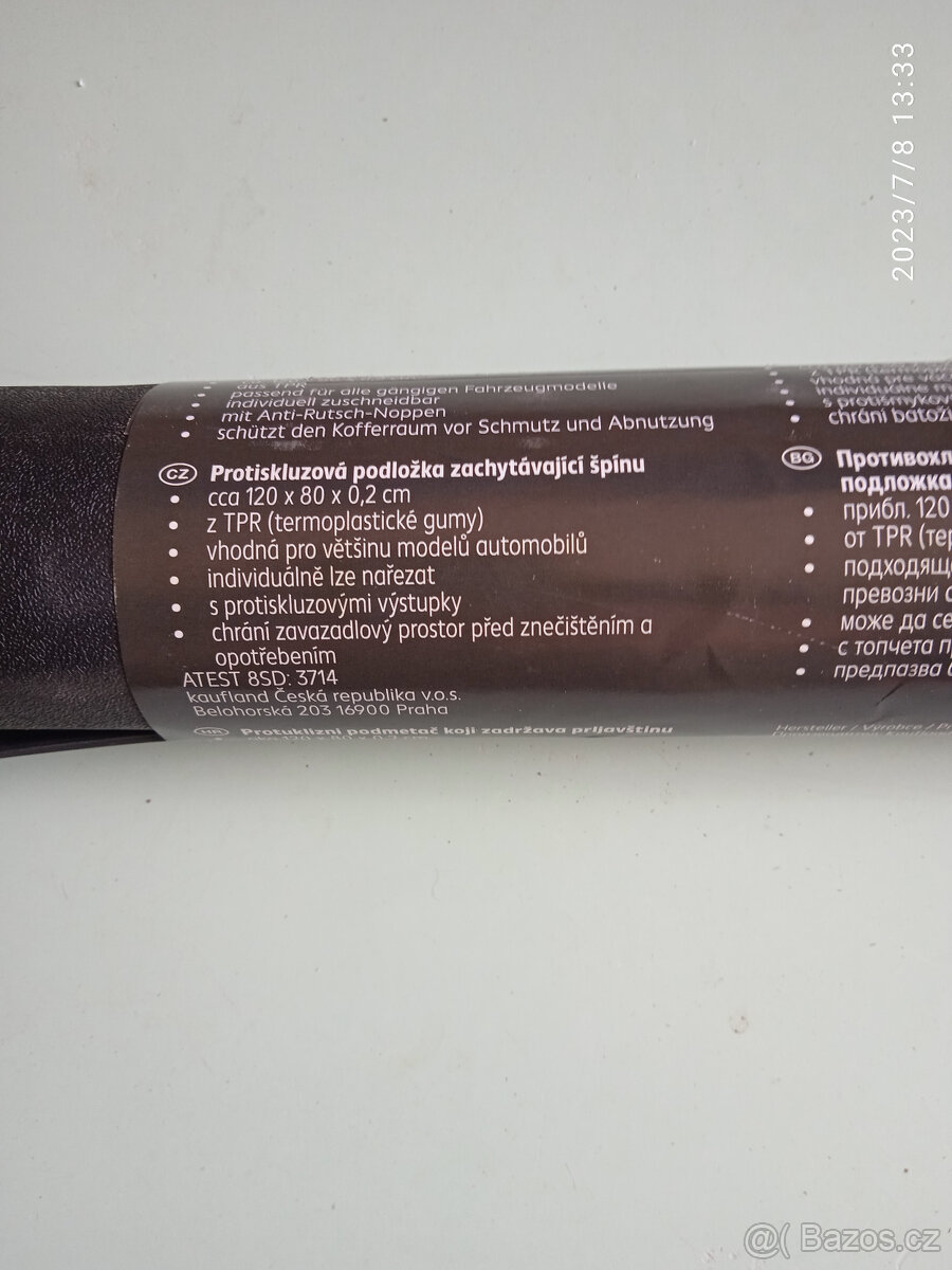 Gumová vana do kufru auta. Nová. - 8