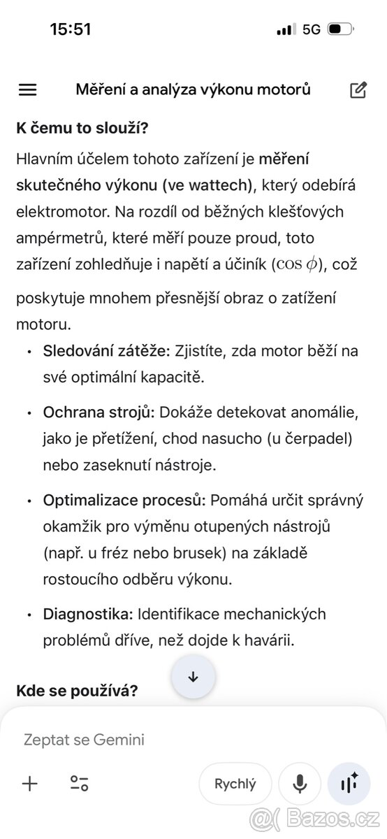 Měřič výkonu motorů Load Controls PPC-3 - 8