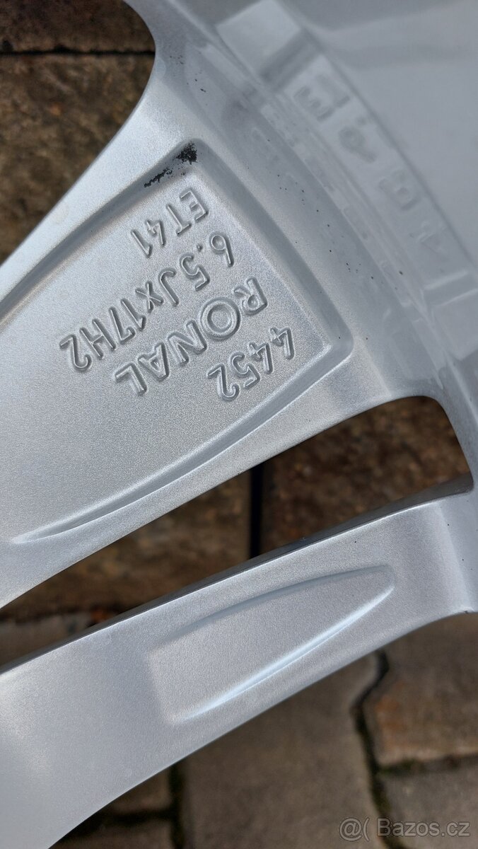 Zimní alu Kola 5x112 r17 Markab škoda Superb III - 8