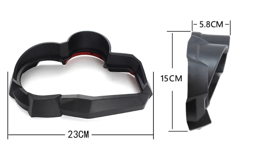 Kryt budíků, stínítko BMW R1200GS (Adv) analog - 8