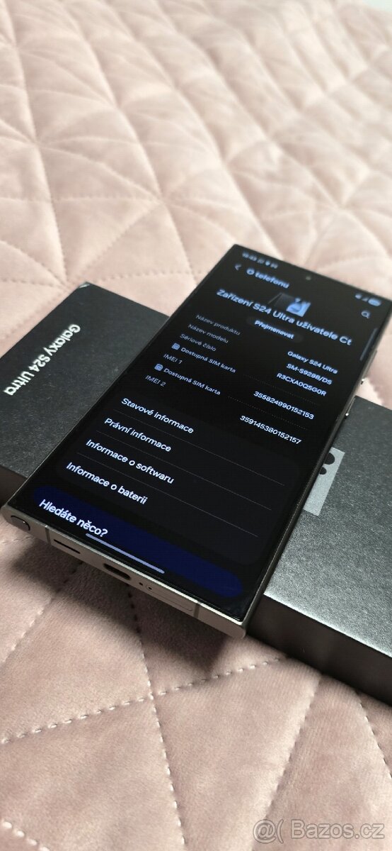 Samsung S24 Ultra Titanium Black 512GB TOP STAV - 8