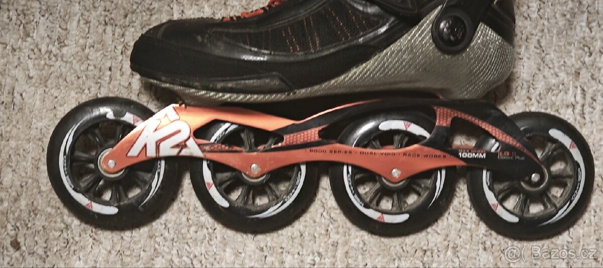 Inline brusle K2 radical 100, vel. Eur 44 - 8