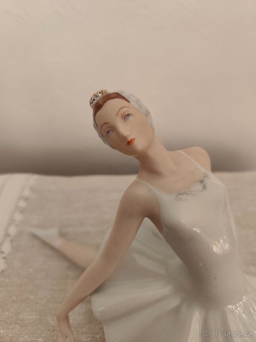 Royal dux baletka porcelánová soška - 8
