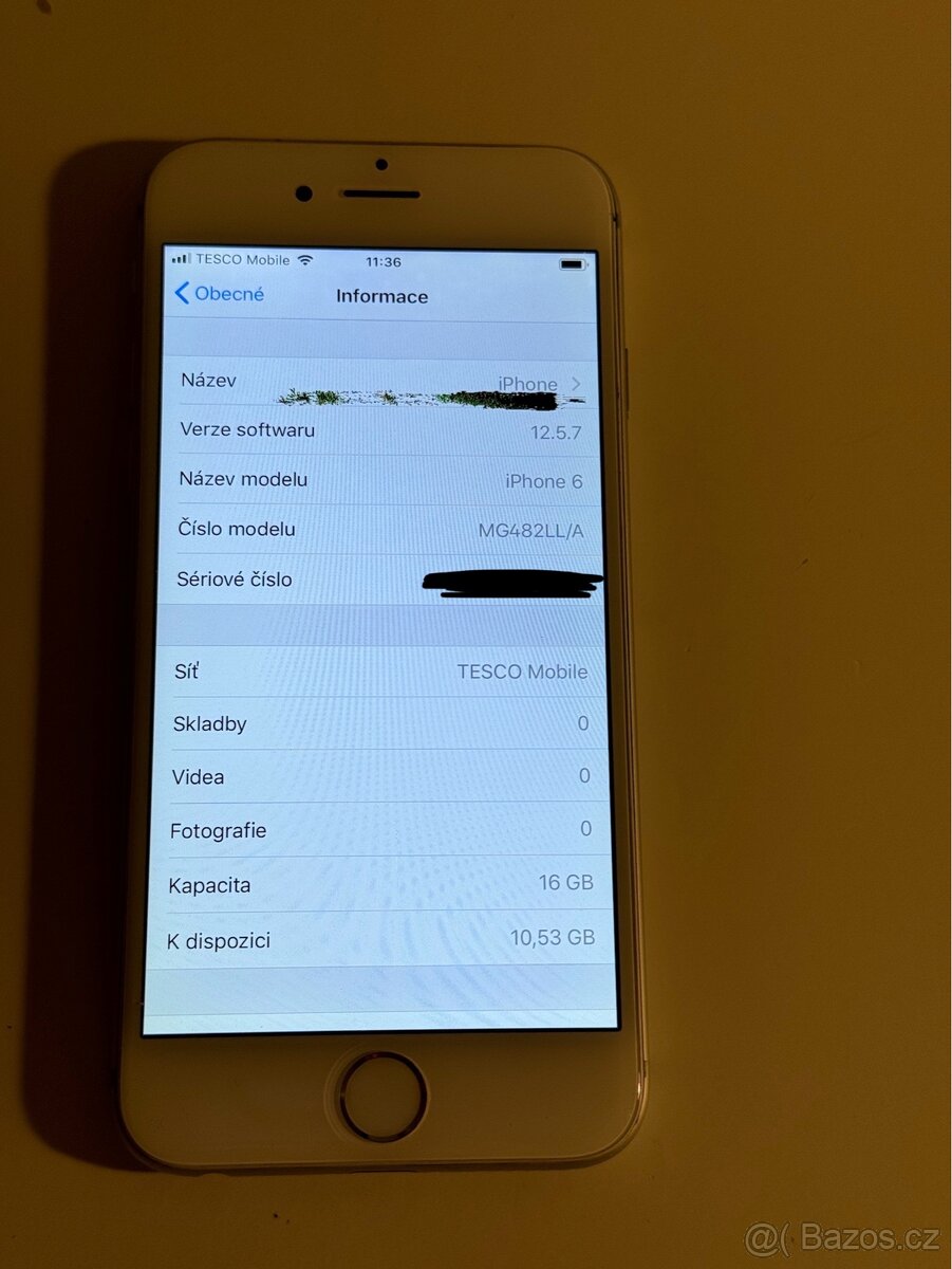 iPhone 6 16Gb Silver v dobrem Stavu, ma vadu - 8