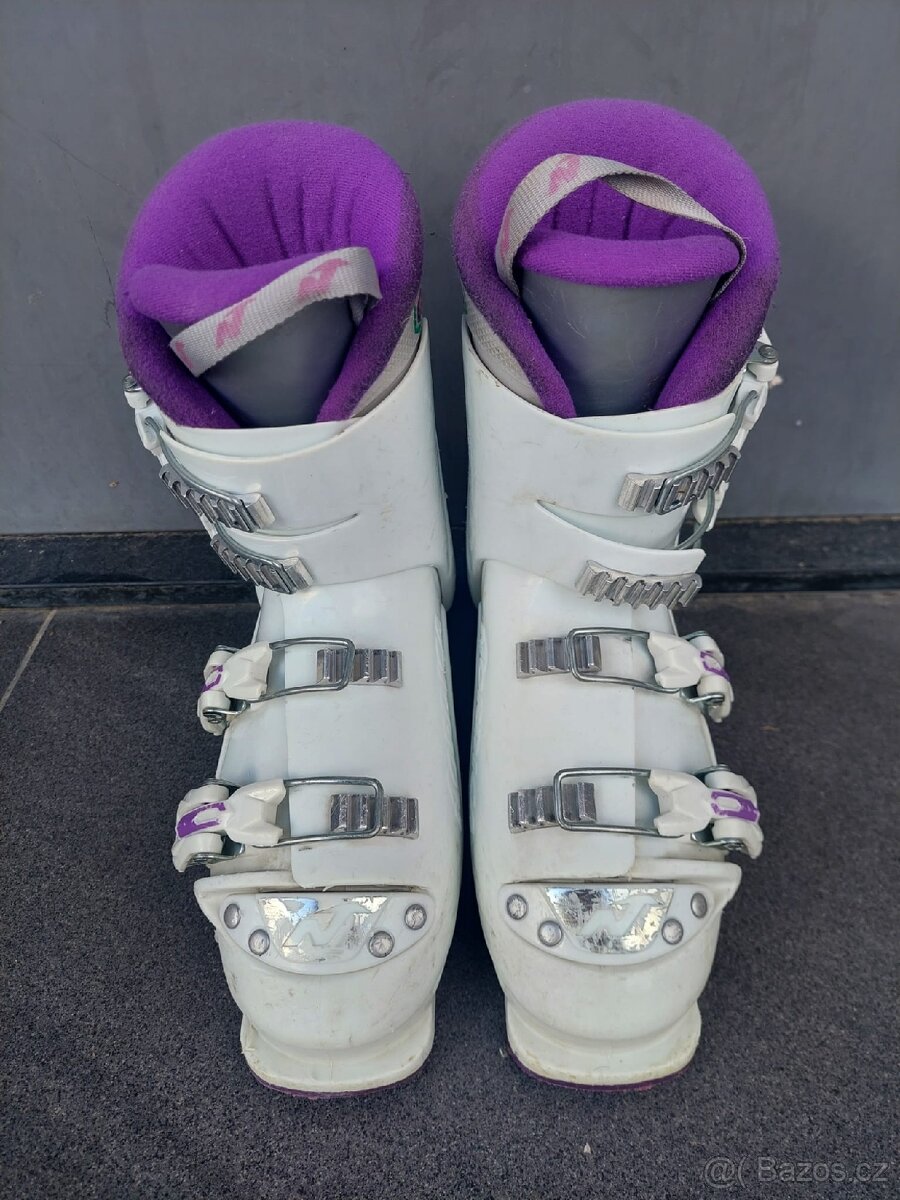 Dívčí lyže ROXY, 110 cm + lyžáky - 8