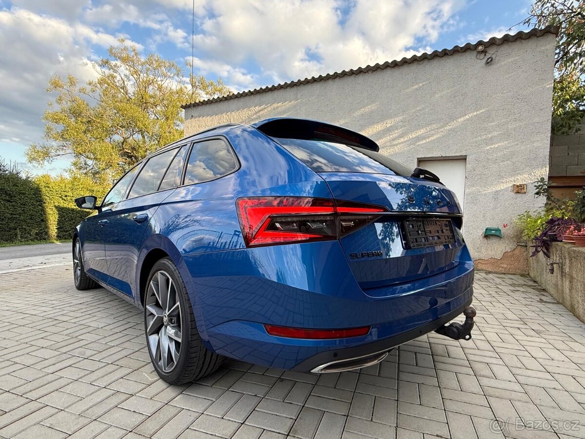 Škoda Superb 3 Combi iV 1.4TSI DSG Sportline/Matrix/120TKm - 8
