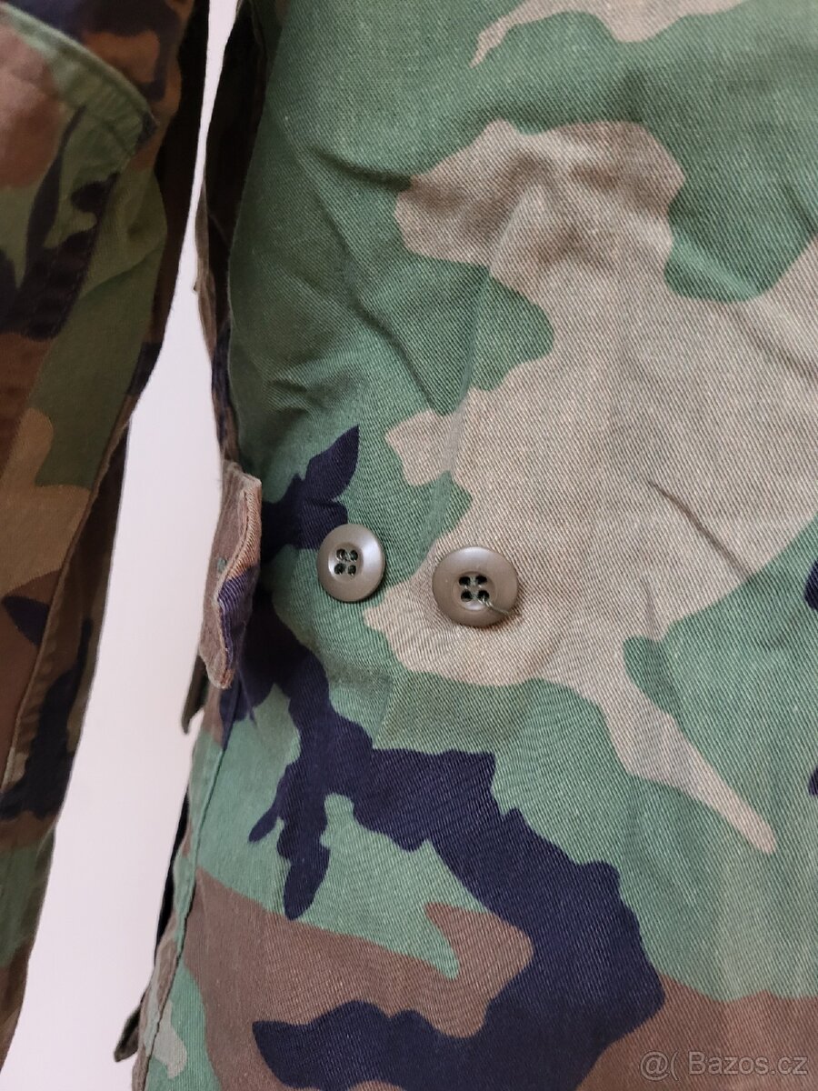 BLŮZA BDU US MARINES WOODLAND MEDIUM - REGULAR - 8