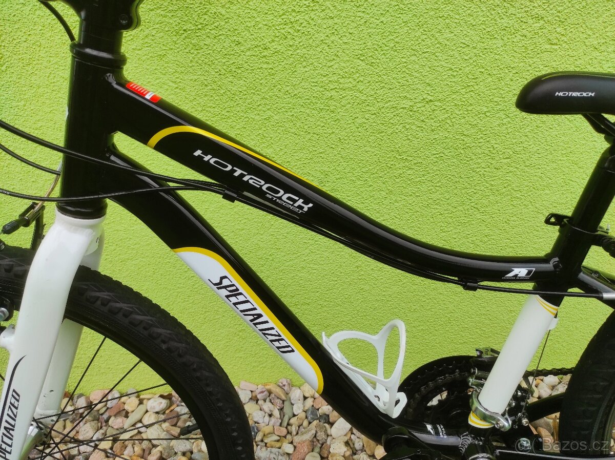 Značkové dětské kolo SPECIALIZED 24" (černá/bílá) - 8