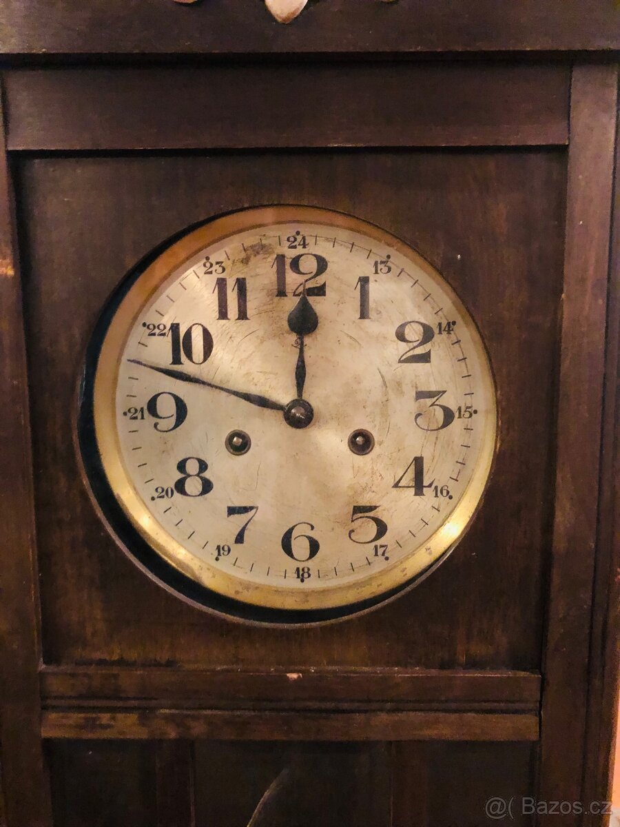 Starozitne nastenne hodiny pendlovky - 8