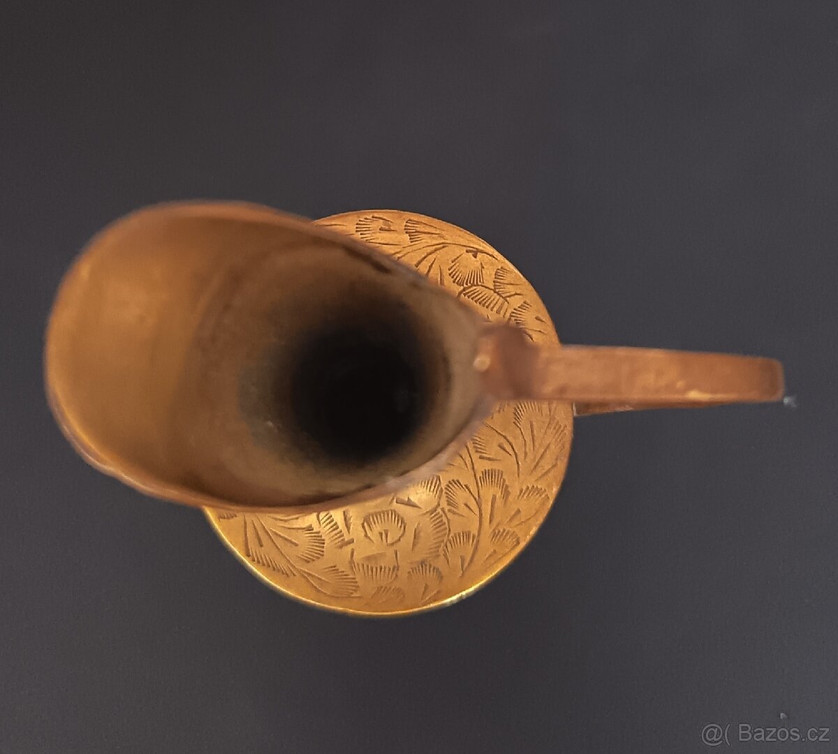 Mosazné vázy,karafa , zvoneček - 8