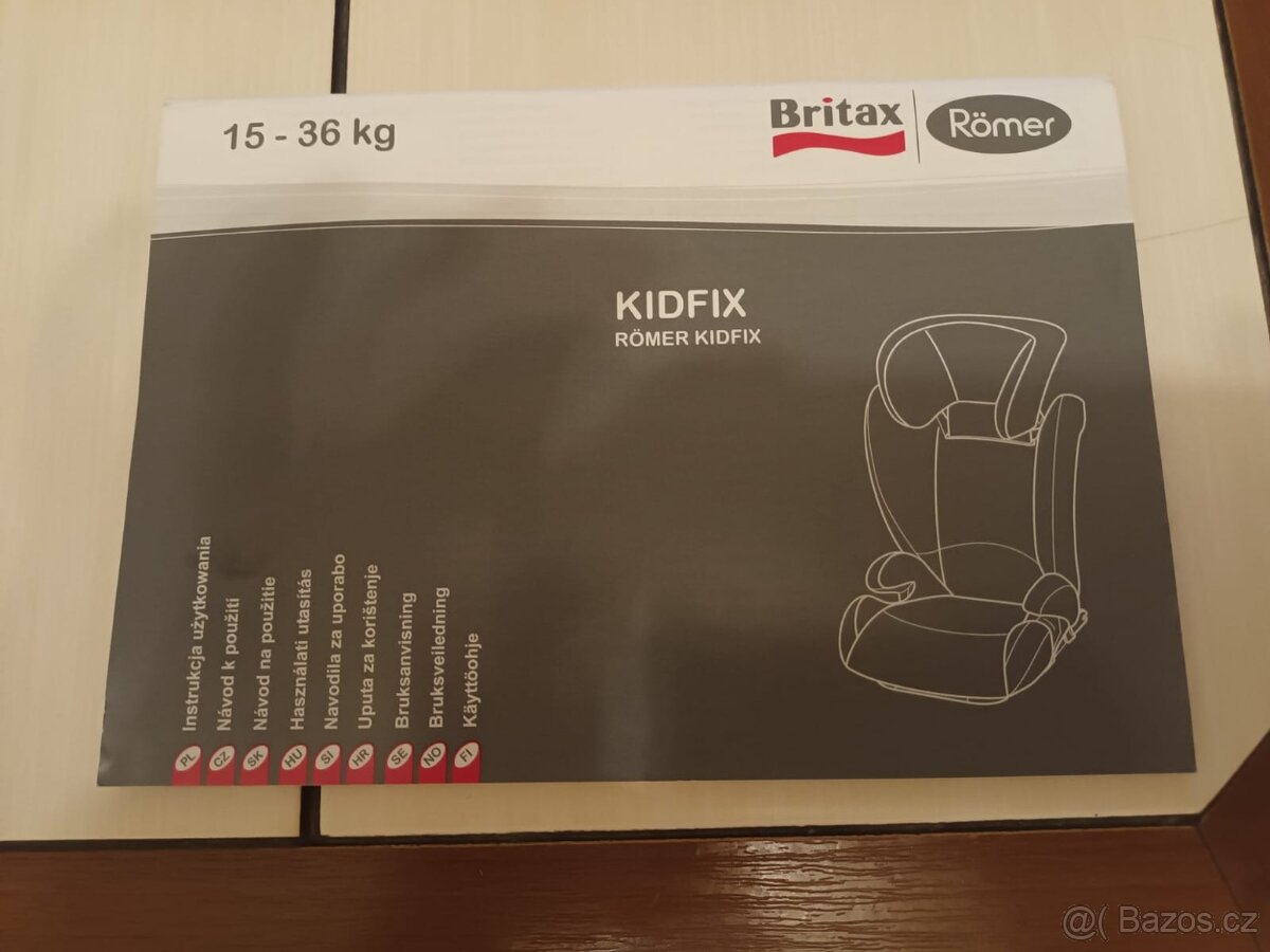 autosedačka Kidfix Romer Britax 15-36 kg - 8
