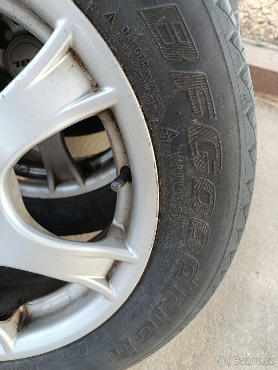 ALU sada s pneu 205/55r16 - 8
