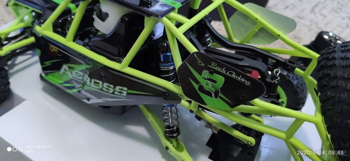 RC bugy Across 1:12 4WD Pro NEW , kovové servo - 8
