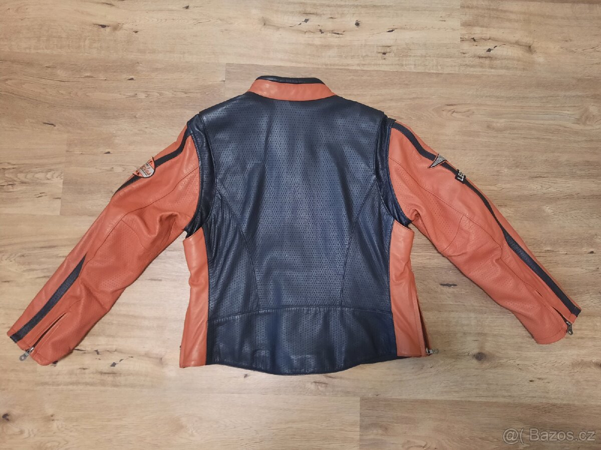 Harley Davidson dámská kožená bunda vel.40-42 - 8