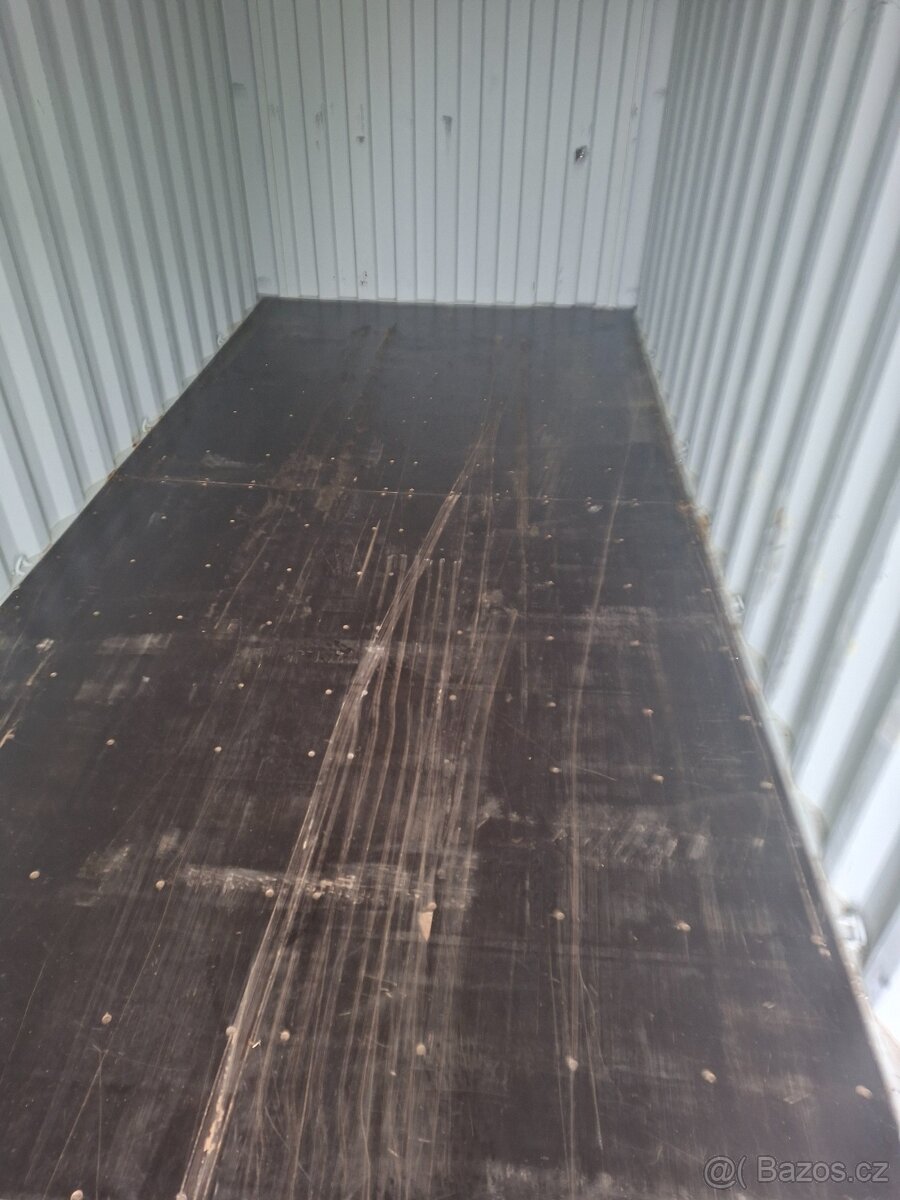 Námořní kontejner 20' – tmavě modrý, EASY OPEN, skvělý stav - 8