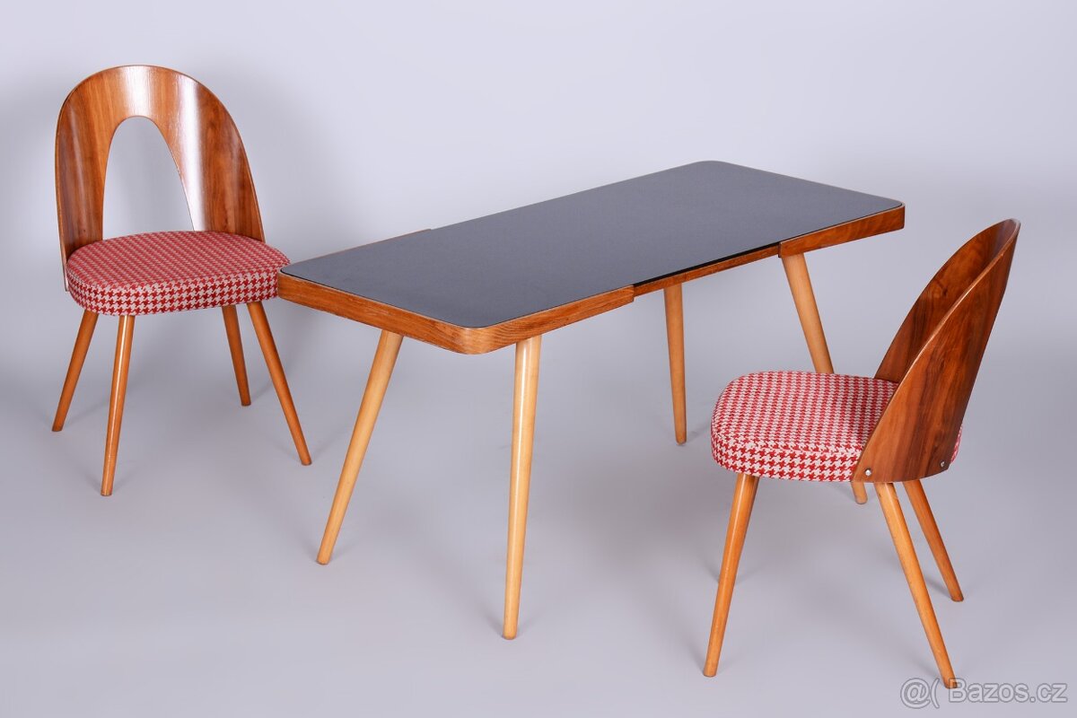 Konferenční stůl s černým sklem - 2536 - 8