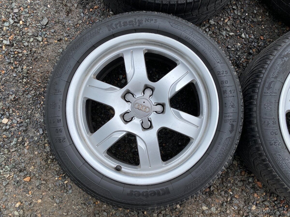 Original zimní kola Audi 5x112 7,5J ET28 255/25 R17 - 8