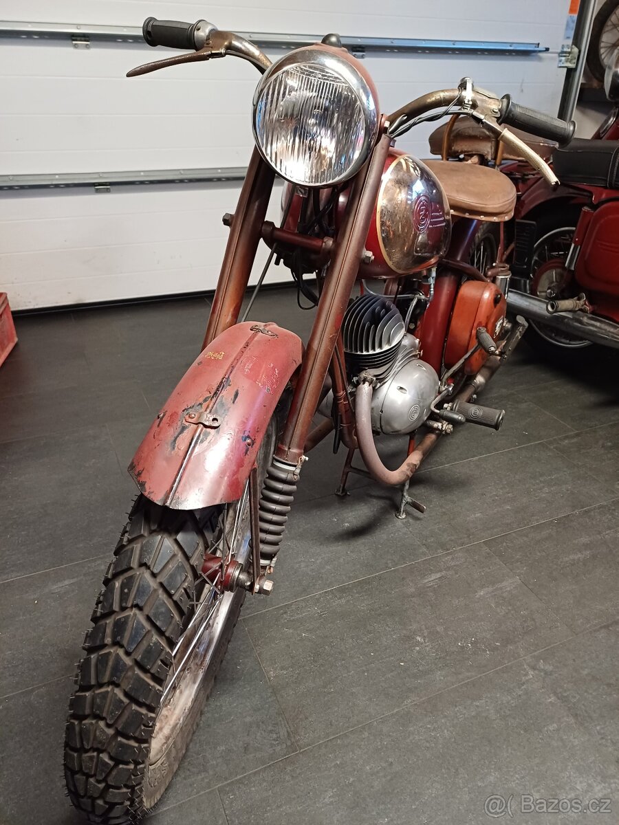 ČZ 125C s TP 1953 - 8
