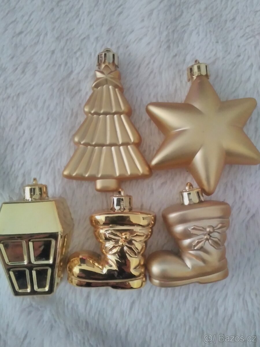 Vánoční ozdoby, retro - 8