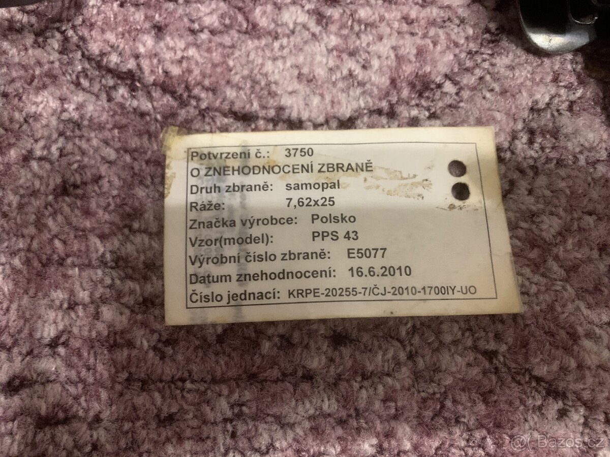 Sudajev PPS-43 - znehodnocený - 8