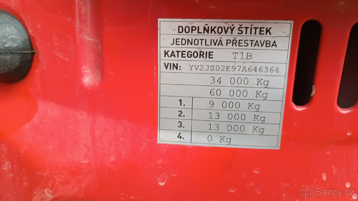 Lesovůz Volvo 6x6 - 8