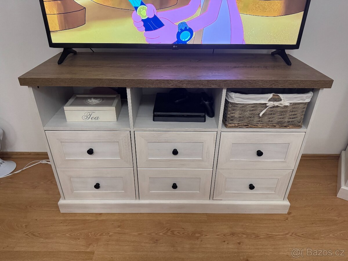 Obývací nábytek + jídelní stůl - 8