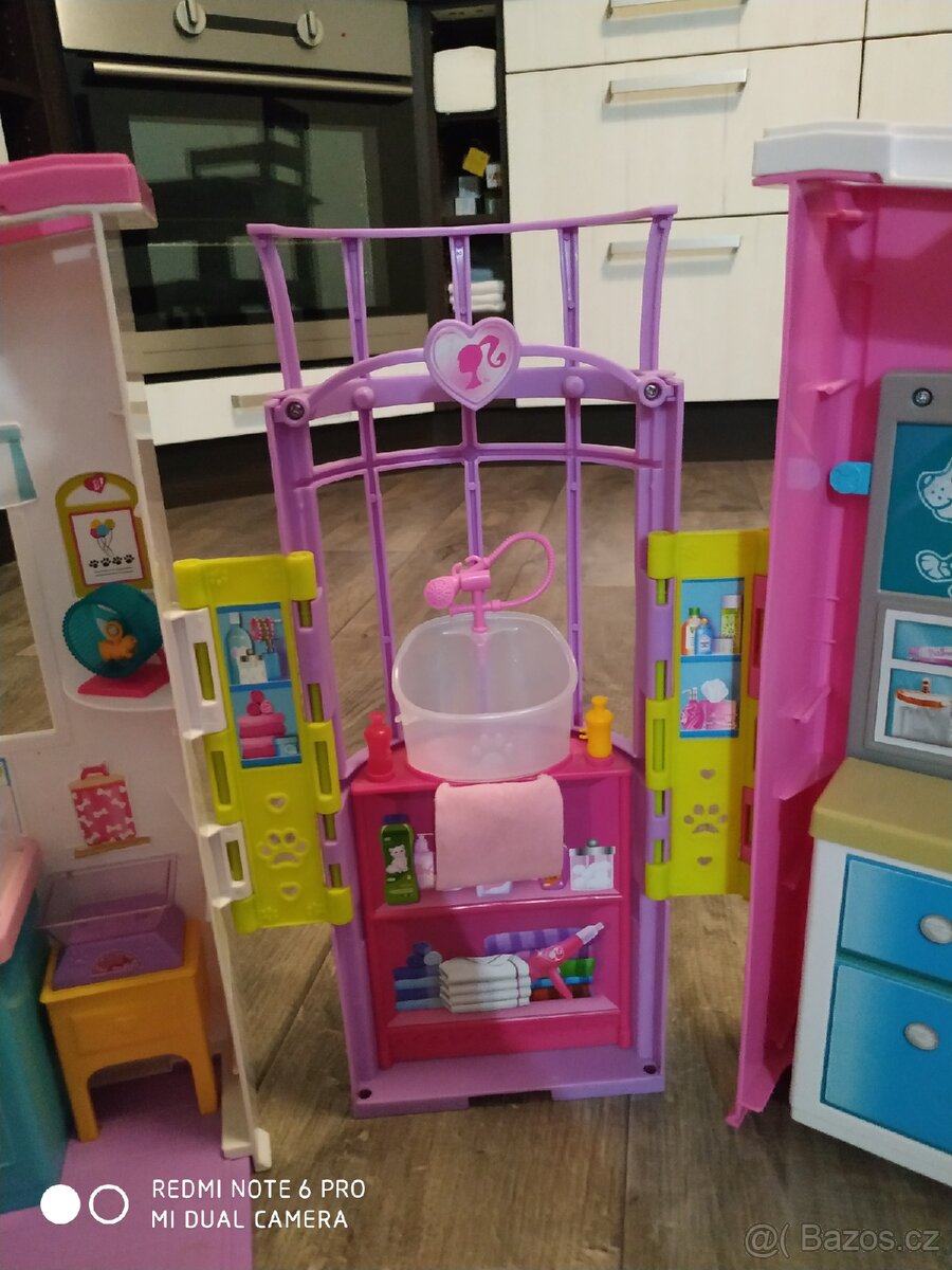 Barbie zvířecí salón/veterina - 8