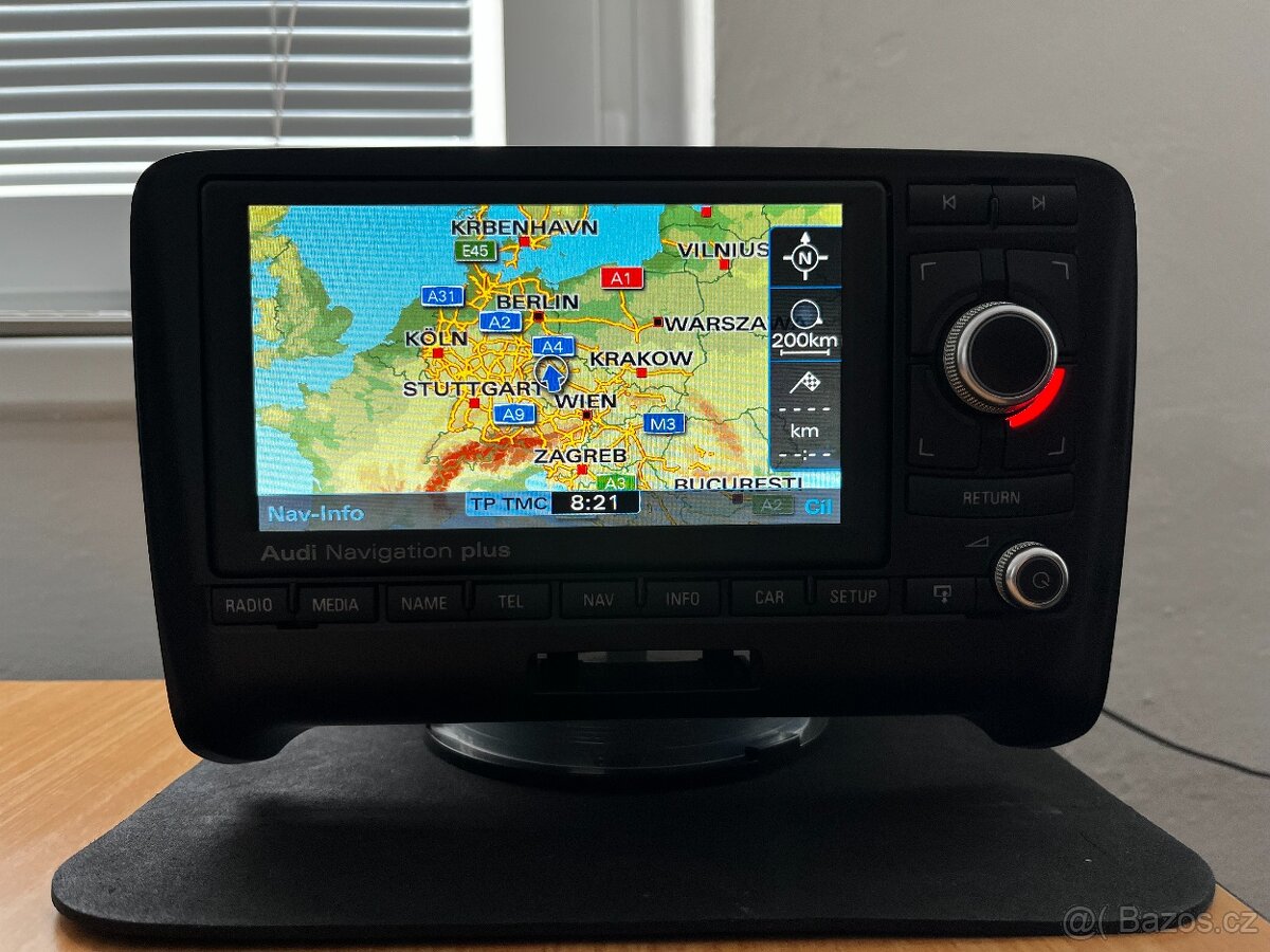 Audi Navigation Plus - RNS-E - TT 8J (RNSE) - LED verze - 8