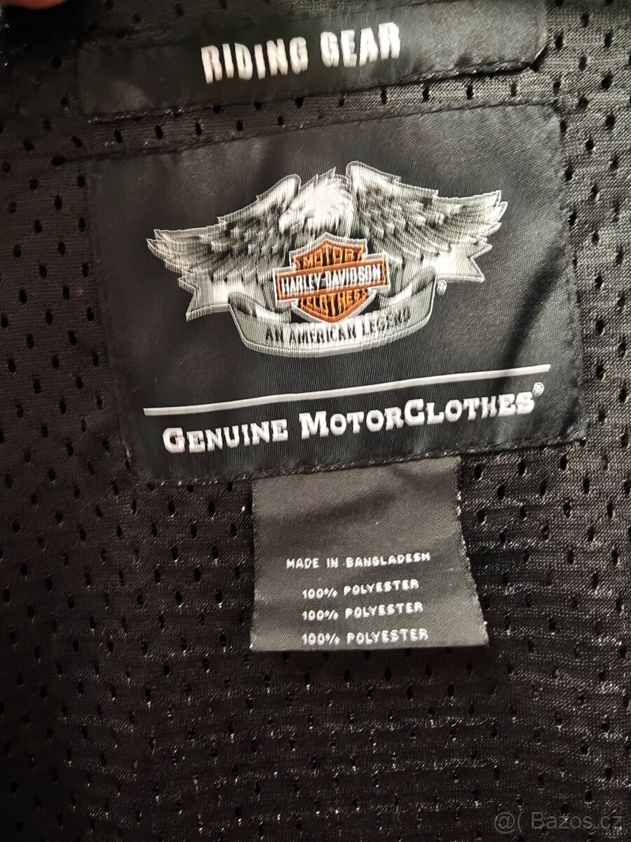 Bunda Harley Davidson Willie G skull mesh XXL - 8