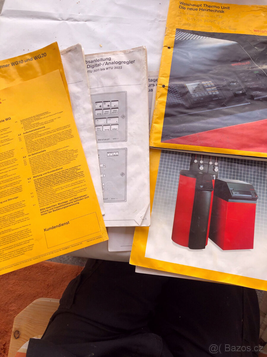 Plynový kotel Weishaup + boiler - 8