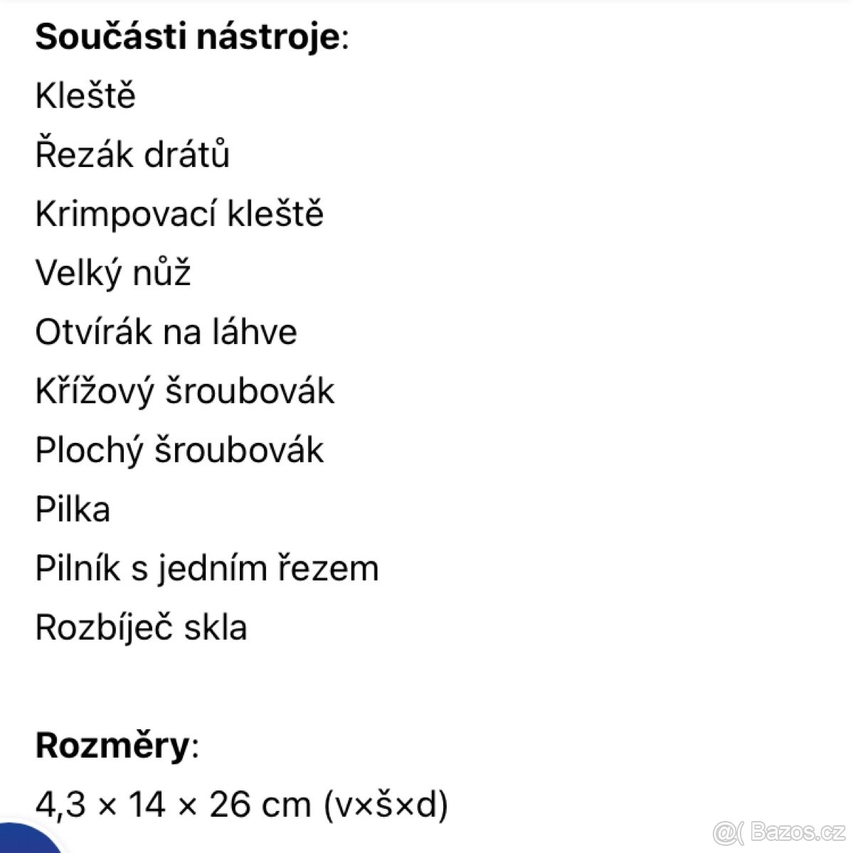 Multifunkční nůž Cat - 8