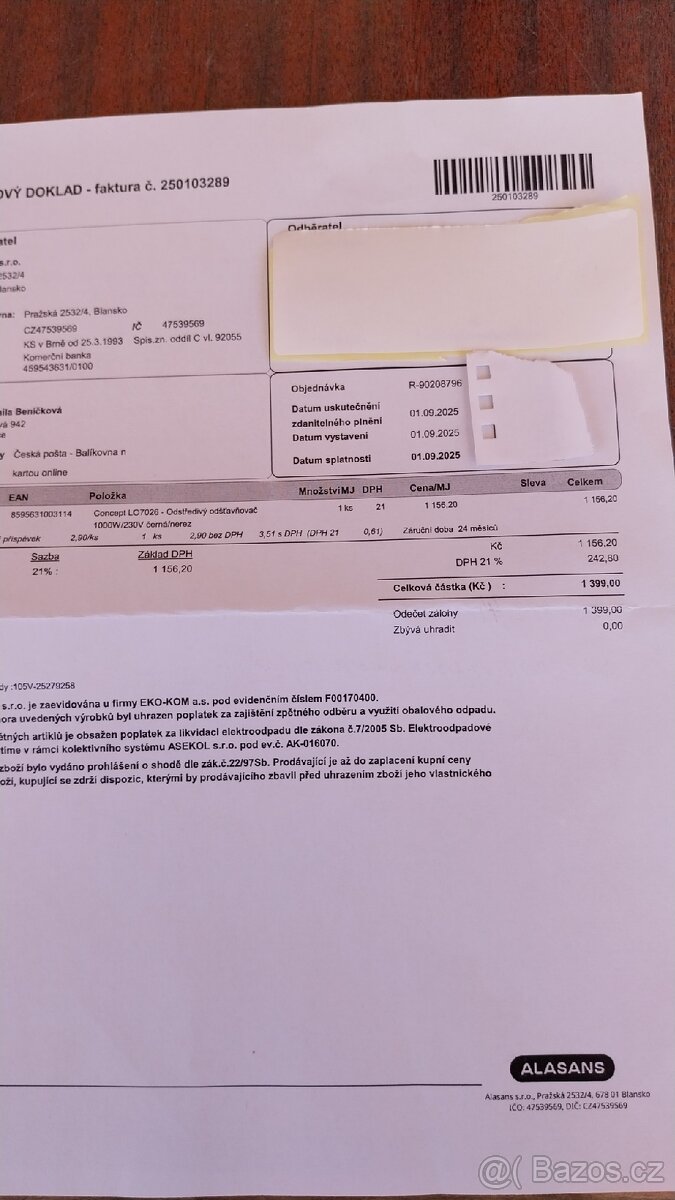 Odšťavňovač Concept L 07026 - 8