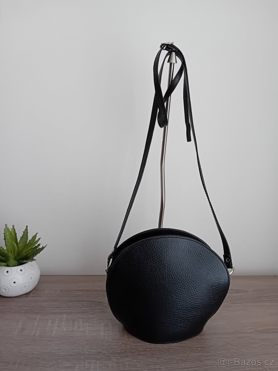 Genuine Leather dámská malá kabelka kožená - 8