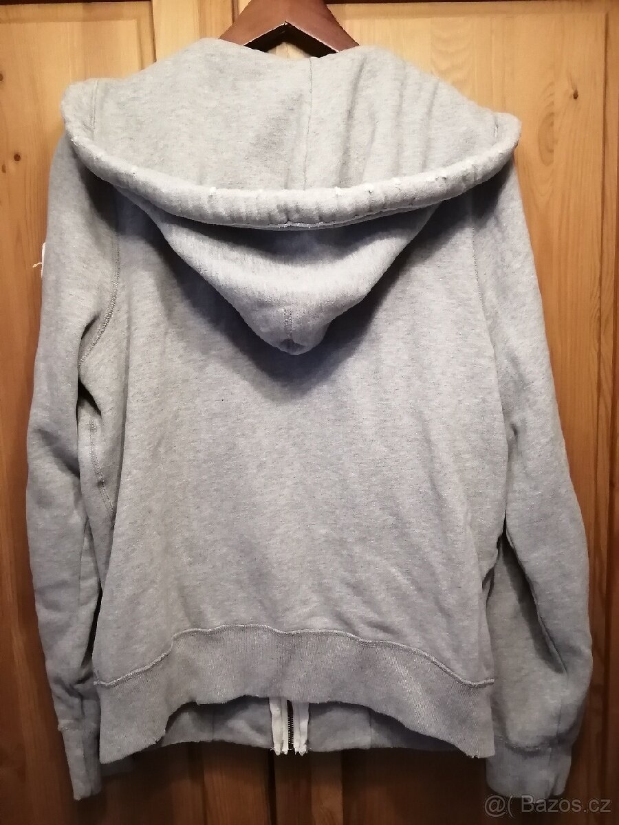 Hollister pánská mikina - velikost M šedá - 8