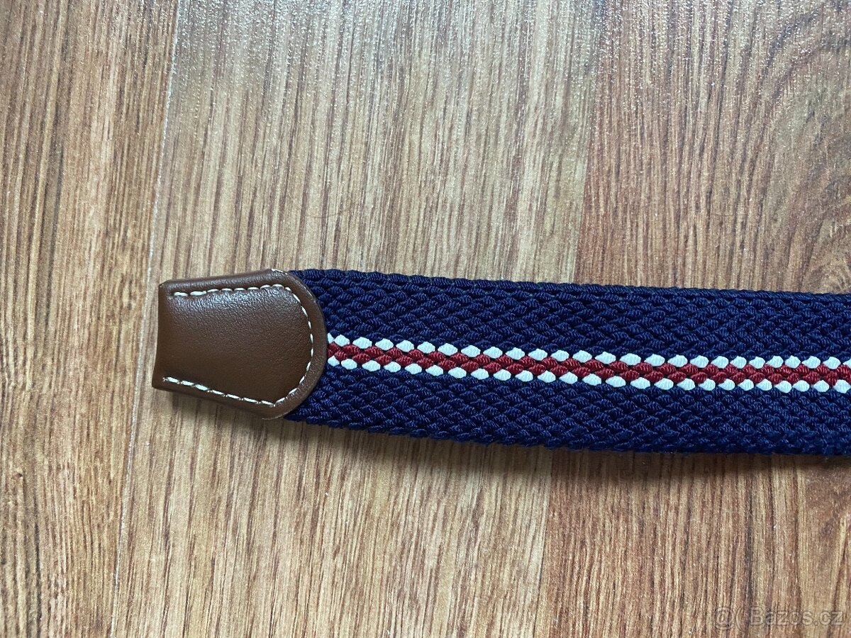 Nový pánský pružný opasek Bandi - L/XL, modrý do fialové - 8