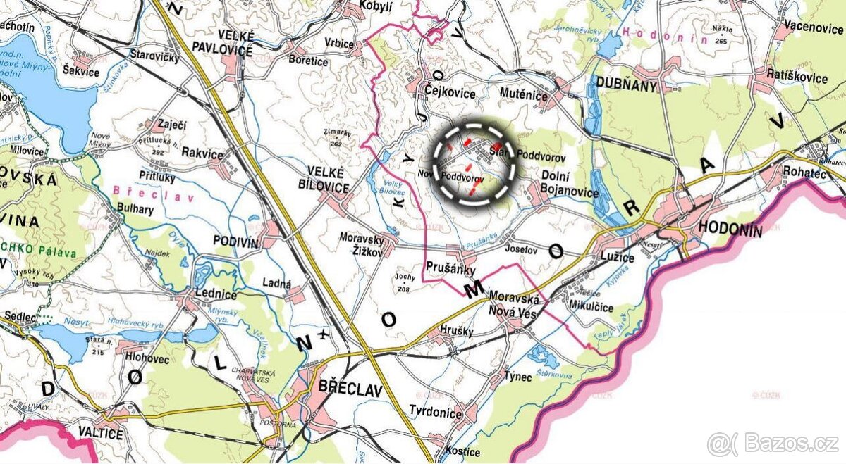 Zemědělská půda, prodej, Starý Poddvorov, Hodonín - 8