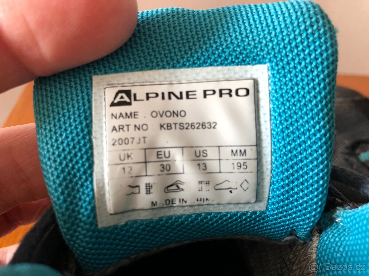 Boty dětské trekové Alpine Pro - 8