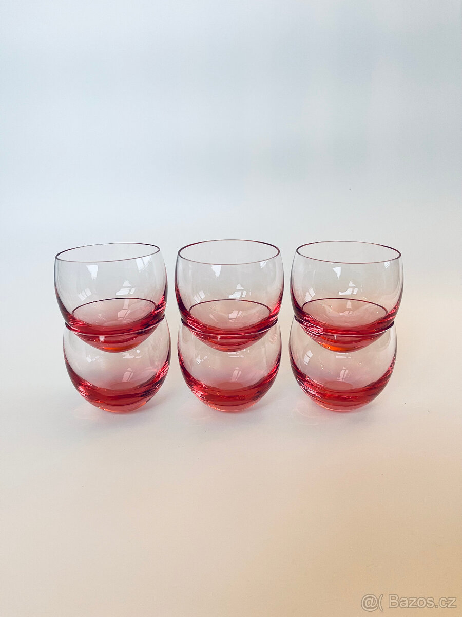 Moser Culbuto 6x sklenice 60ml Rosalin, Rudolf Eschler - 8