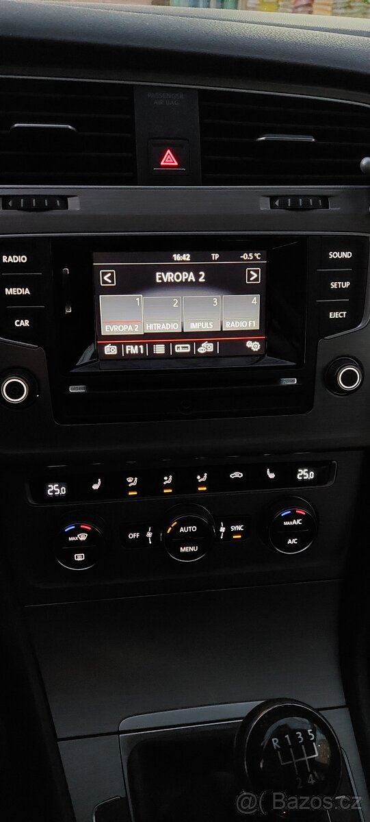 VW Golf 7, 1,6 TDI Combi Comfort Line - 8