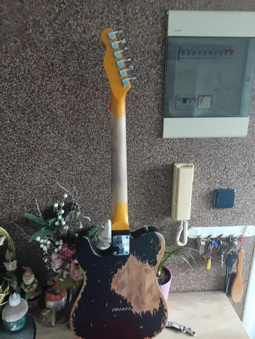 Elektrická kytara telecaster relic - 8
