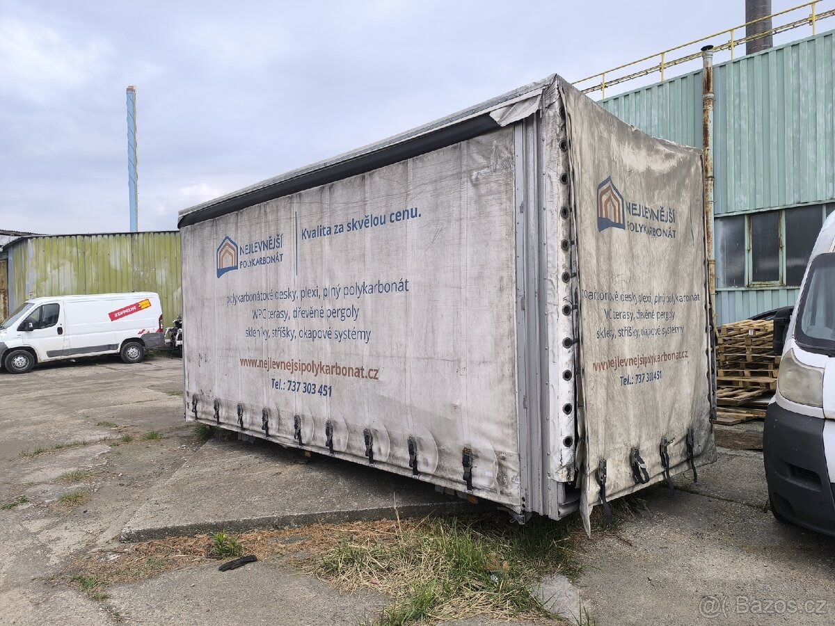 Plachtová nástavba, korba s roletou - 8