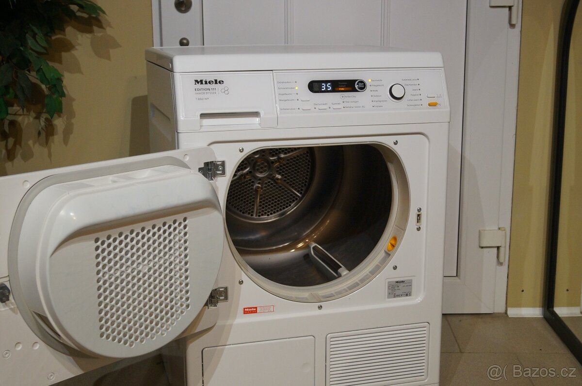 Sušička Miele T8861WP, tepelné čerpadlo na 8 kg A+ - 8