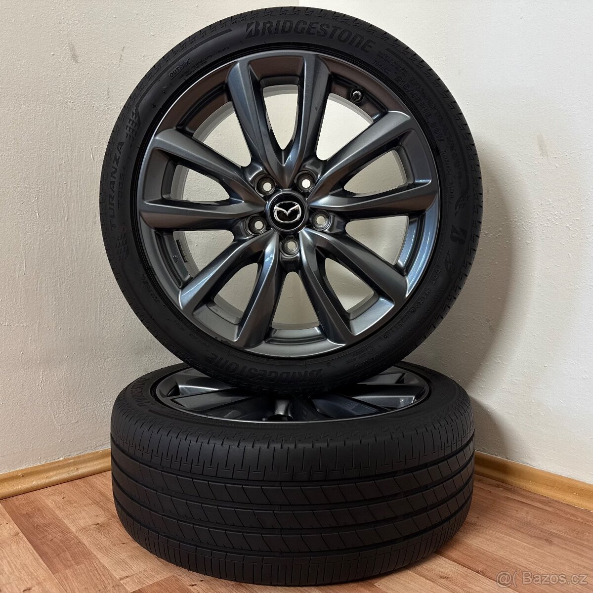 MAZDA 3 5x114,3 R18 ET45+LETNÍ 215/45R18 6/5,5mm - 8