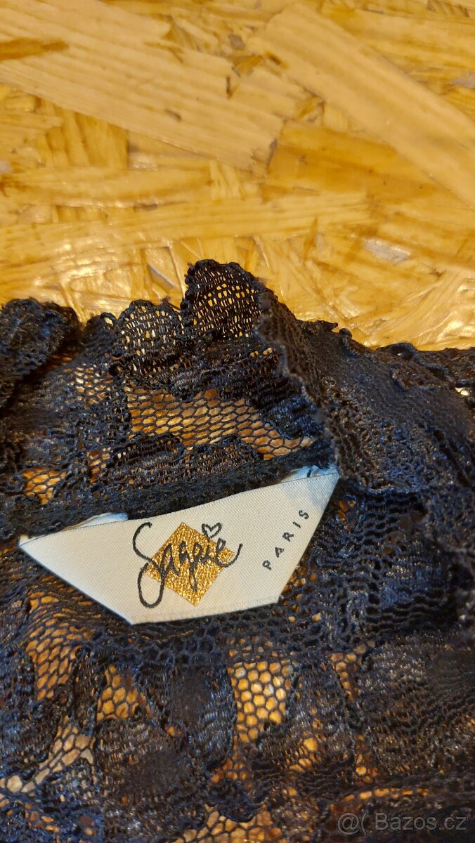 Černé krajkové šaty - 8