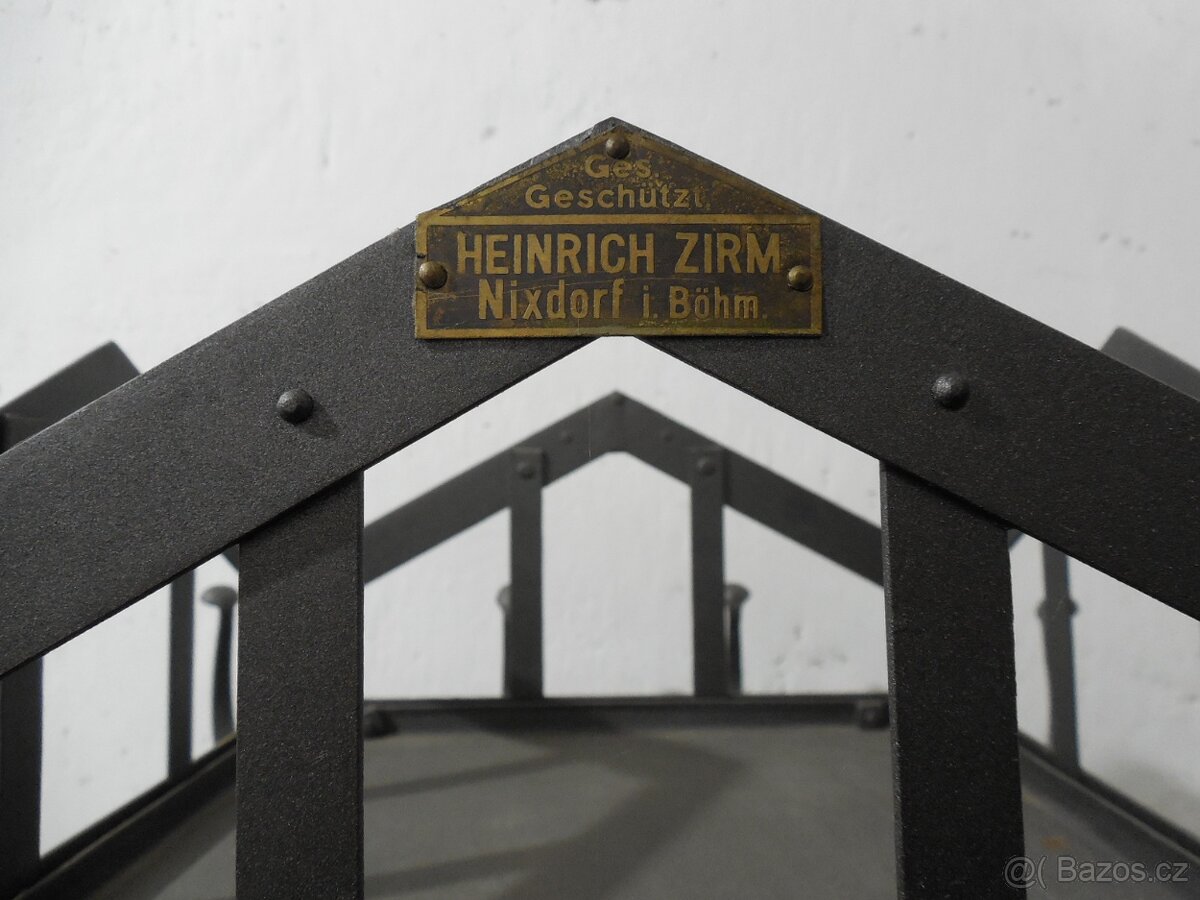 Velký věšák secesní - 8