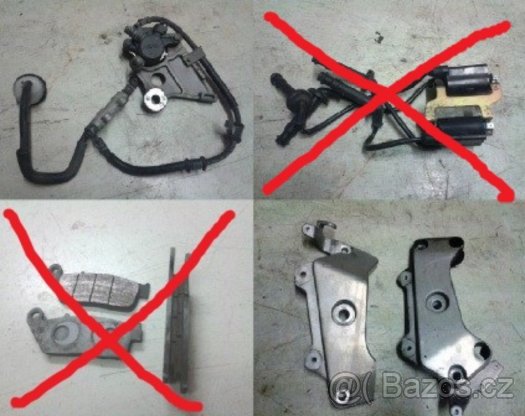 Honda CB600F Hornet díly 98-03 - 8