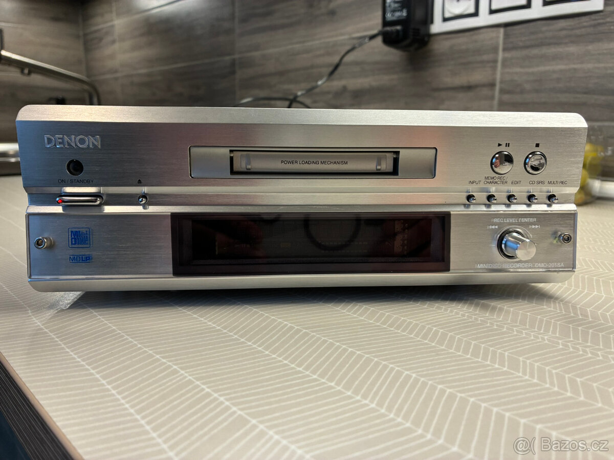 Minidisk Denon DMD 201 SA + media (204 KS)- čtěte v inzerátu - 8