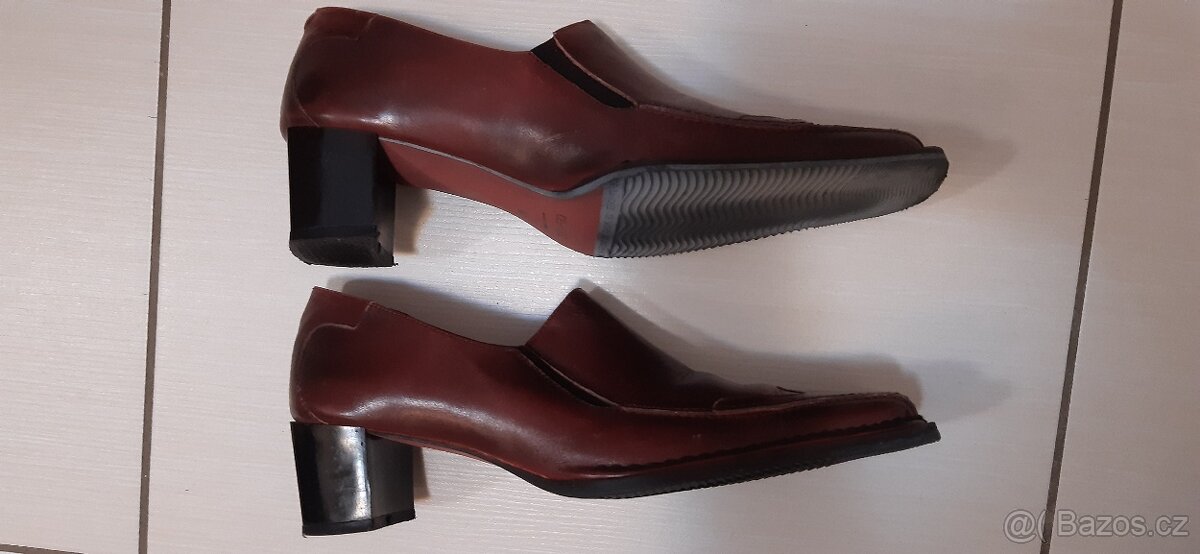 Dámské kožené Lodičky JoeSánchez, vel. 40 - 8